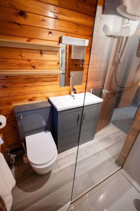 Cozy Norwegian Style Log Cabin In Rural Snowdonia - 2 Bedrooms & Parking By Seren Short Stays Ffestiniog Екстериор снимка